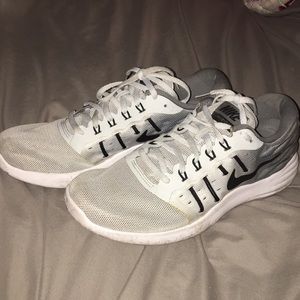 Grey Nike Running Shoes